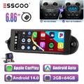Android 14 Autoradio Apple Carplay 2+64G Für VW Beetle 2001-2010 GPS Navi KAM BT