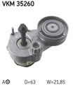 Walze Spurstange, Riemen Poly-V VKM 35260 SKF für Fiat Opel Alfa Romeo Chevrolet