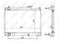 NRF KÜHLER WASSERKÜHLER MOTORKÜHLER 53882 für SUZUKI