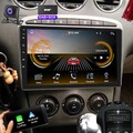 1+32G Autoradio DAB+ 9" Android13 GPS Navi Carplay Für Peugeot 308 408 10-13 KAM
