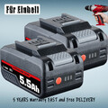 2er-Pack Ersatzakku Für Original Einhell 18V Akku POWER X-CHANGE Lithium PXC Neu