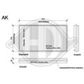 DIEDERICHS DCI1094S Innenraumfilter Pollenfilter für BMW 5 Limousine (E60)