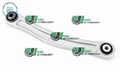 OMG SRL G41.4604/S Track Control Arm for AUDI,PORSCHE,VW