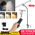 LED Klemm-Leuchte dimmbar Tischleuchte Schreibtisch Büroleuchte Nachttisch-Lampe