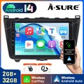 32G Android 14 Wireless Carplay BT GPS Autoradio DAB Für Mazda 6 GH GG 2007-2012