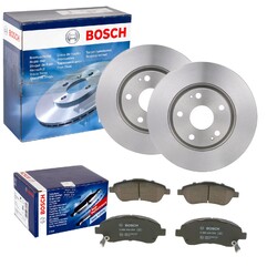 BOSCH BREMSSCHEIBEN 295mm + BELÄGE VORNE passend für TOYOTA AVENSIS T25VA 295x26mm // NUR 2,2 Diesel // Baujahr 2005 - 2008