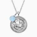 Engelsrufer Anhänger mit Kette ERN-AQUARIUS-BA-ZI Sterling Silber Sternzeichen W