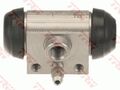 2x Radbremszylinder hinten links rechts TRW BWF349 passend für FIAT FORD