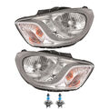 Scheinwerfer Set inkl. OSRAM Lampen H4 mit LWR Motor für Hyundai i10 PA