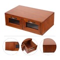  Erhöhte Speicherbox Büro Desktop-Organizer-Ständer Regal Für Computermonitore
