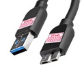USB 3.0 Ladekabel Datenkabel komp. für Festplatte Extern SEAGATE STLC10000400