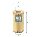 UFI Ölfilter 25.002.00 Filtereinsatz für MERCEDES CHRYSLER KLASSE CLK CLS SL GLK