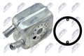 NTY Ölkühler Motoröl CCL-AU-000 für SKODA A3 OCTAVIA A4 VW AUDI Metall MULTIVAN