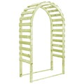 Gartenlaube Rosenbogen Holz Eckpergola Torbogen Spalier Rankhilfe Garten Pergola
