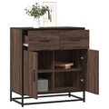 Sideboard Kommode Anrichte Schrank Beistellschrank Holzwerkstoff Metall vidaXL