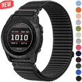 Quick Fit Nylon Armband Für Garmin Fenix E 8 7 7X 6X 6 Pro 5X 5 3HR 965 Ersatz