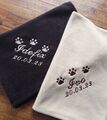 Hundedecke Welpendecke Katzendecke personalisiert mit Namen