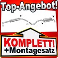 Auspuff für VW POLO (6N) 1.0 1.3 1.4 1.6 Auspuffanlage