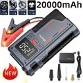 1000A Auto Starthilfe Jump Starter Ladegerät Booster Powerbank KFZ mit Luftpumpe