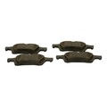 1x ORIGINAL® Trw GDB2033 Bremsbelagsatz, Scheibenbremse Hinten, exkl.
