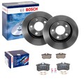 BOSCH BREMSSCHEIBEN + BELÄGE HINTEN passend für VW PASSAT 3B 3B3 3B6  AUDI A6 C5