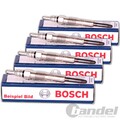 4x BOSCH GLÜHKERZE DURATERM passend für OPEL ASTRA H ZAFIRA B SIGNUM 1.9 CDTI