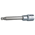 KS TOOLS 918.5317 1/2" CHROMEplus Bit-Stecknuss Innensechskant,Kugelkopf, lang, 
