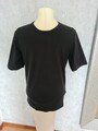schwarzes Baumwoll Shirt, Gr. L, neuwertig,  unisex,leger, 100% Baumwolle