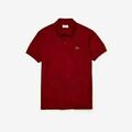 New Men's Lacoste Mesh Short Sleeve Poloshirt Classic Fit Button-Down Tops Tees