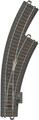 Märklin 24672 C-Gleis Bogenweiche Rechts – Innenbogen R1 360 Mm/30° – Außenbogen