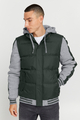 Herren BLEND Übergangs College Jacke Kapuze Stepp Gummizug Warm OUTERWEAR NEU