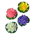  4 Pcs Schaumlotusdekoration Teichdekorationen Schwimmpflanzen Für Aquarien