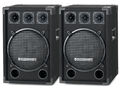 Paar 12" (30 cm) DJ PA Lautsprecher Disco Bass Subwoofer System Boxen Set 1200W