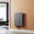 Klein Design Heizkörper Flachheizkörper Einlagig Paneel Heizung Mit Ventil 60x47