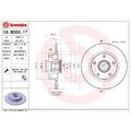 2x Bremsscheibe BREMBO 08.B369.17 passend für RENAULT