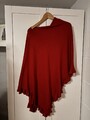 Poncho MASAI kräftiges rot Gr. M