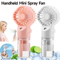 USB Ventilator Leise Mini Handventilator Tragbarer Fan Lüfter mit 800Mah Akku