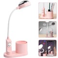 Schreibtischlampe mit Projektor,Kinder LED Tischlampe Leselampe Nachttischlampe