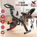GEEMAX Indoor Fitnessfahrrad Heimtrainer klappbar Ergometer Fitnessbike 120KG