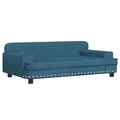 Hundebett Hundesofa Hundecouch 90x53x30 cm Samt verschieden Farben 