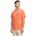 Blend T-Shirt Lachs mit Aufdruck Shirt Baumwolle Art. 20716511