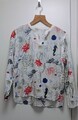 Bestickte Damen Schlupf-Bluse (Tunika), Biobaumwolle, Gr. 44, Gina Benotti