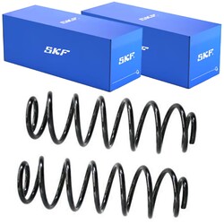 2X SKF FAHRWERKSFEDERN FEDERN HINTEN passend für SEAT IBIZA VW POLO
