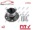 RADLAGERSATZ RADLAGER SATZ HINTEN NTY KLT-PL-025 2PCS V FÜR FIAT CROMA