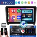 9" Android15 Für Audi TT 8J 2006-2014 Autoradio 4G+64G GPS NAVI RDS WIFI Chatgpt