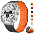 Magnet Silikon Armband Für Samsung Galaxy Watch Ultra 47mm Ersatz Uhrenarmband