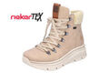 Rieker Damen Stiefel Stiefeletten Boots Schnürstiefel beige Tex 48034