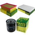 MANN-FILTER Inspektionspaket Filtersatz passend für Mazda Tribute 2.3 AWD
