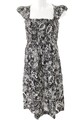 Jerseykleid Damen Kleid Gr. DE 34 schwarz-weiß Beach-Look
