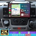 13.1" Android 14 4+64G CarPlay Autoradio GPS 1 DIN Für Fiat Ducato Peugeot Boxer
